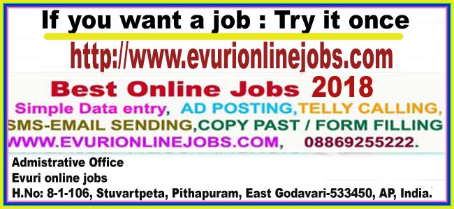 Online Copy Paste Jobs - Work form Home at your Free timeJobsPart Time TempsAll Indiaother