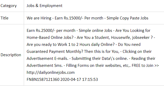 We are Hiring - Earn Rs.15000/- Per month - Simple Copy Paste JobsJobsPart Time TempsAll IndiaSarai Kale Khan Inter State Bus Terminal