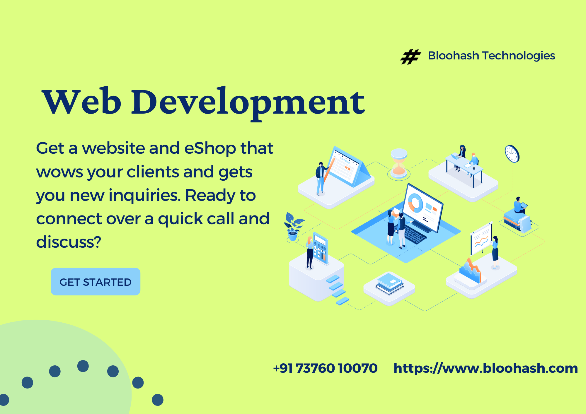 Best Website Development Company in India- BloohashServicesAdvertising - DesignNoidaNoida Sector 2