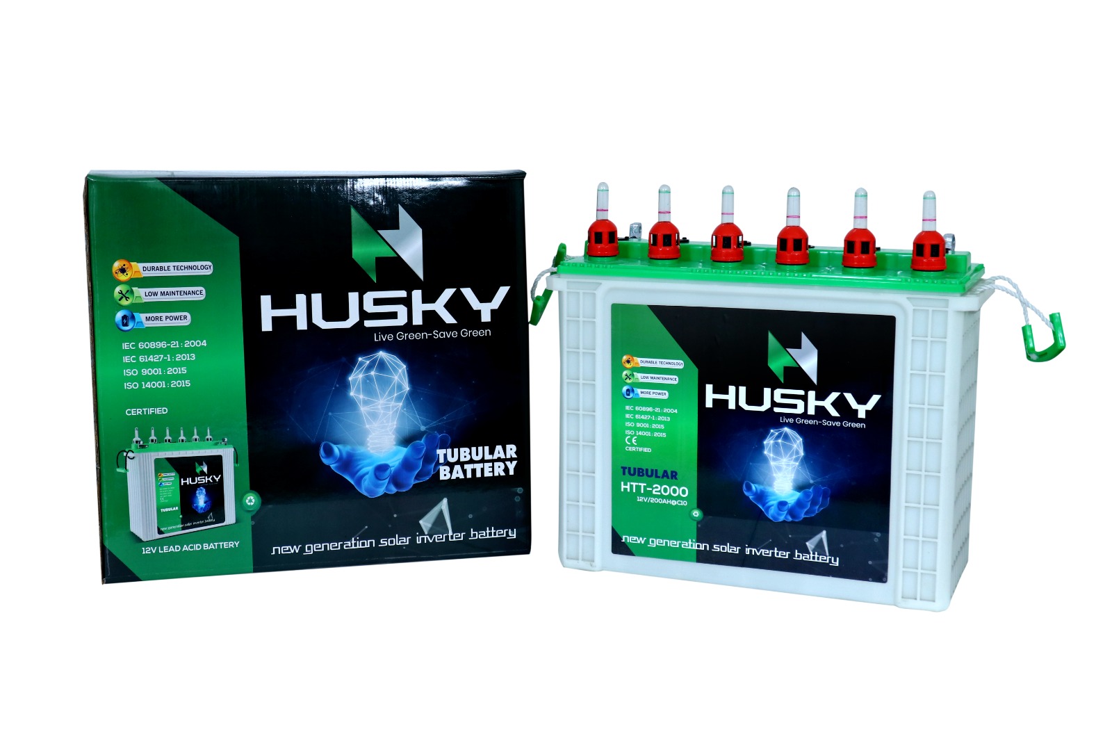 Husky Tall Tubular Battery - HuskybatteriesManufacturers and ExportersAutomobileAll Indiaother