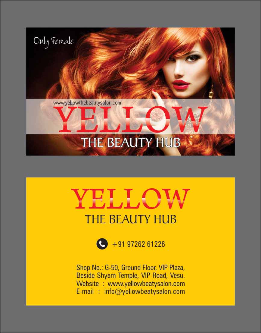 Only Ledy\\\'s Beauty Parlour and Salon - Yellow The Beauty Salon