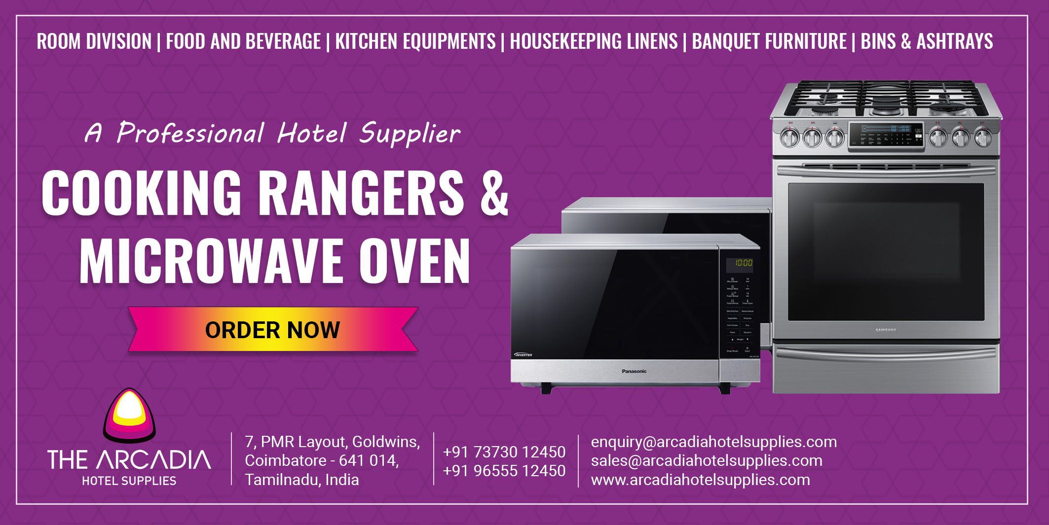 Bakery Equipments Suppliers Coimbatore | Arcadia Hotel supplyHotelsLuxury HotelCentral DelhiOther
