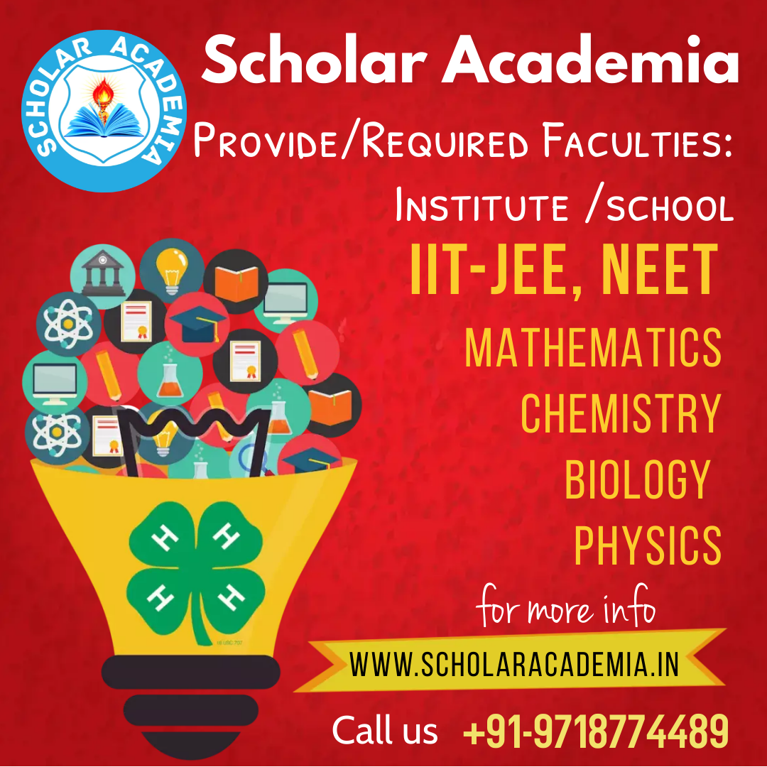 Scholar Academia: Best Coaching Centre for NEET & JEE/Mains PreparationServicesCourier ServicesAll IndiaBus Stations