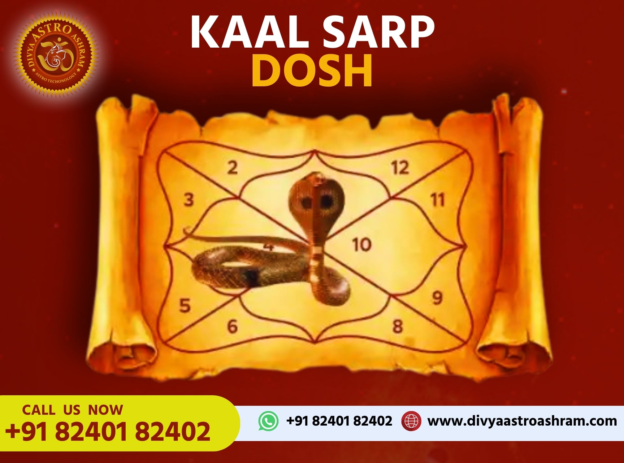 Find Best Solution for Kaal Sarp DoshAstrology and VaastuAstrologyAll Indiaother