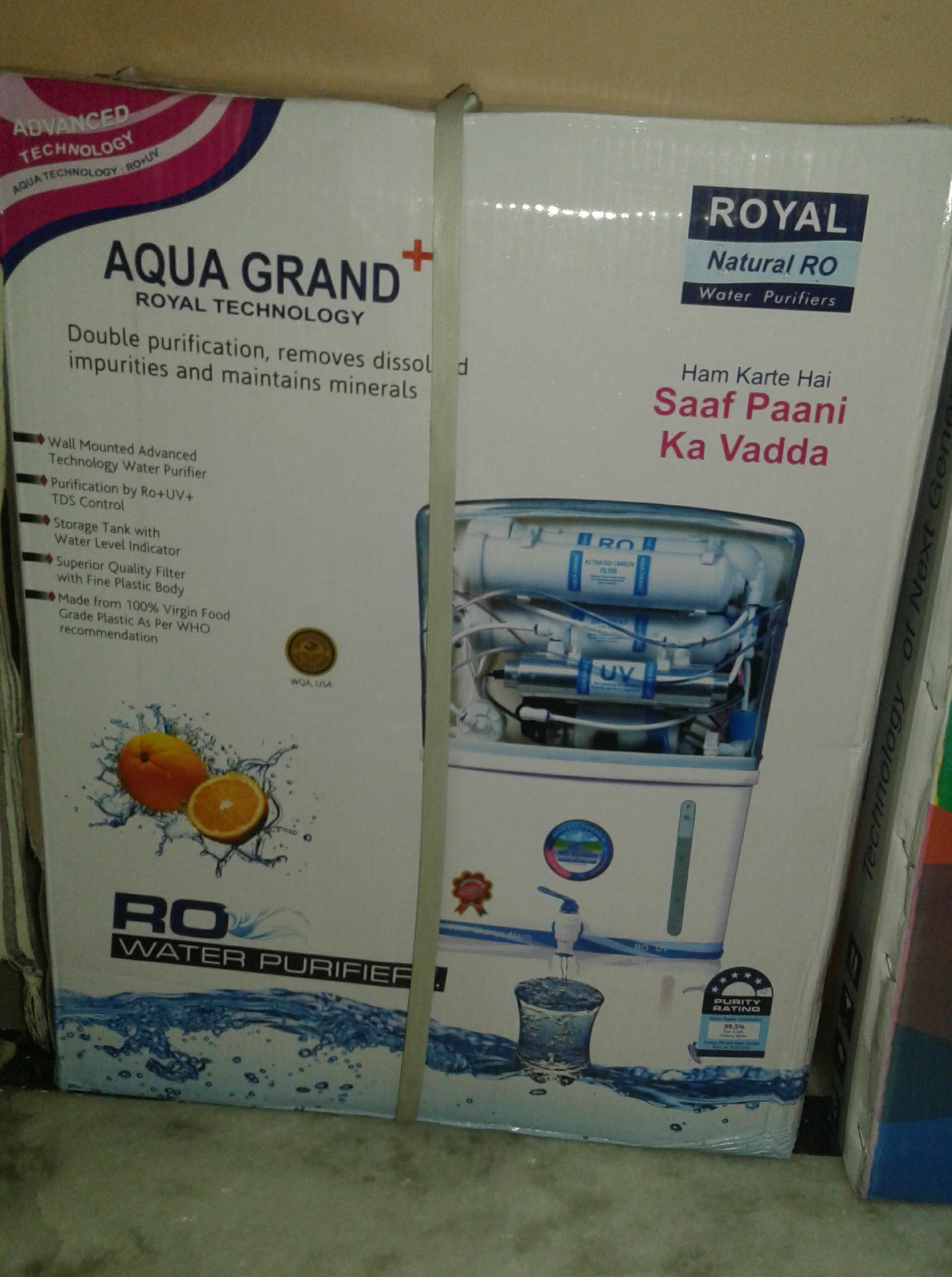 Aqua RO Water Purifier Sale Services and AMCsServicesElectronics - Appliances RepairGurgaonSushant Lok