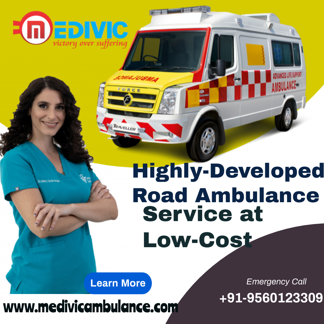 Get Medivic Ambulance Service in Sri Krishna Puri, Patna for Patient RelocationHealth and BeautyHealth Care ProductsGhaziabadOther