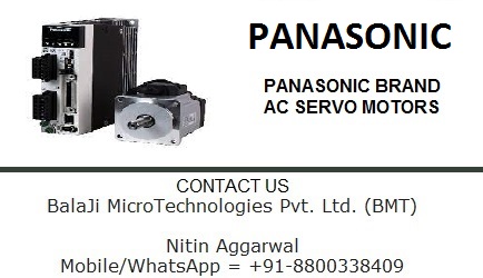 PANASONIC AC Servo Motors - INDUSTRIAL AUTOMATIONBuy and SellElectronic ItemsSouth DelhiOkhla