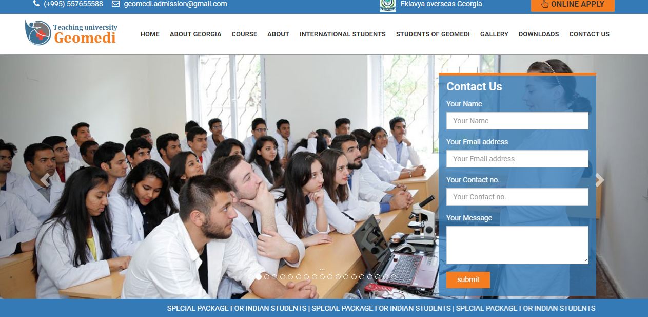 MBBS Admission in Montegero - Geomediindia