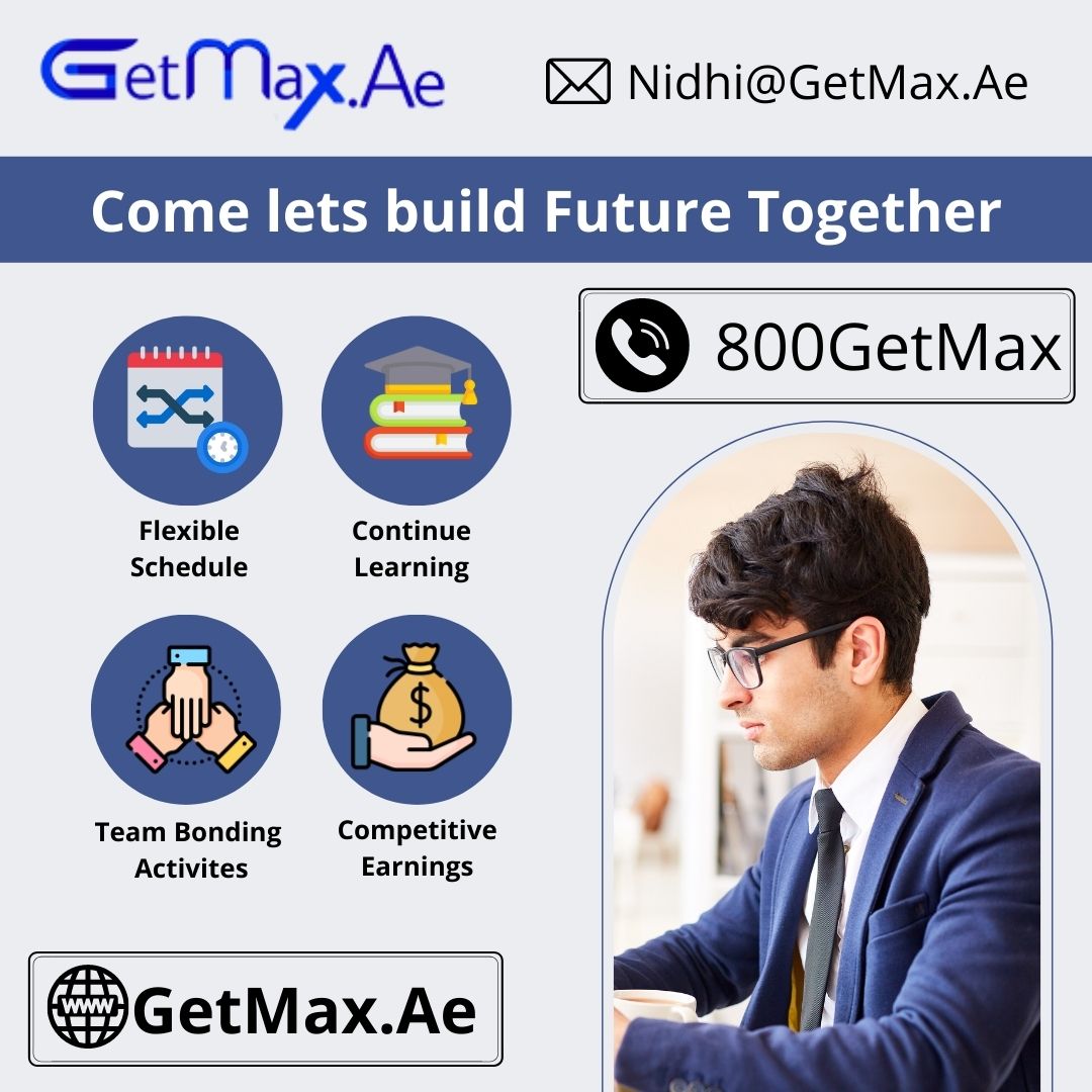 Join us now to grow with GetMax!!JobsFreelancersNoidaNoida Sector 15