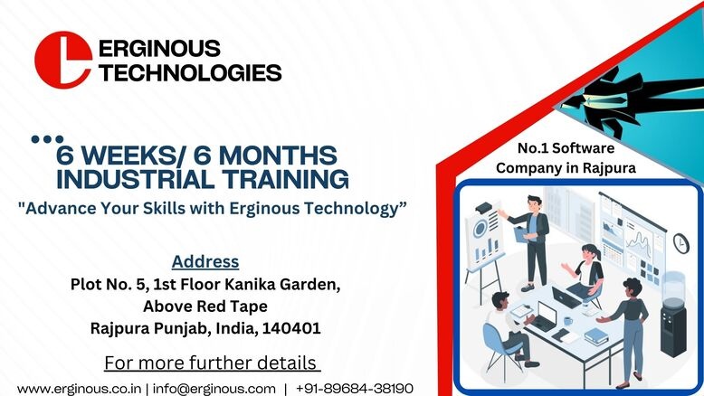 Erginous Technologies: Best Industrial Training in Rajpura