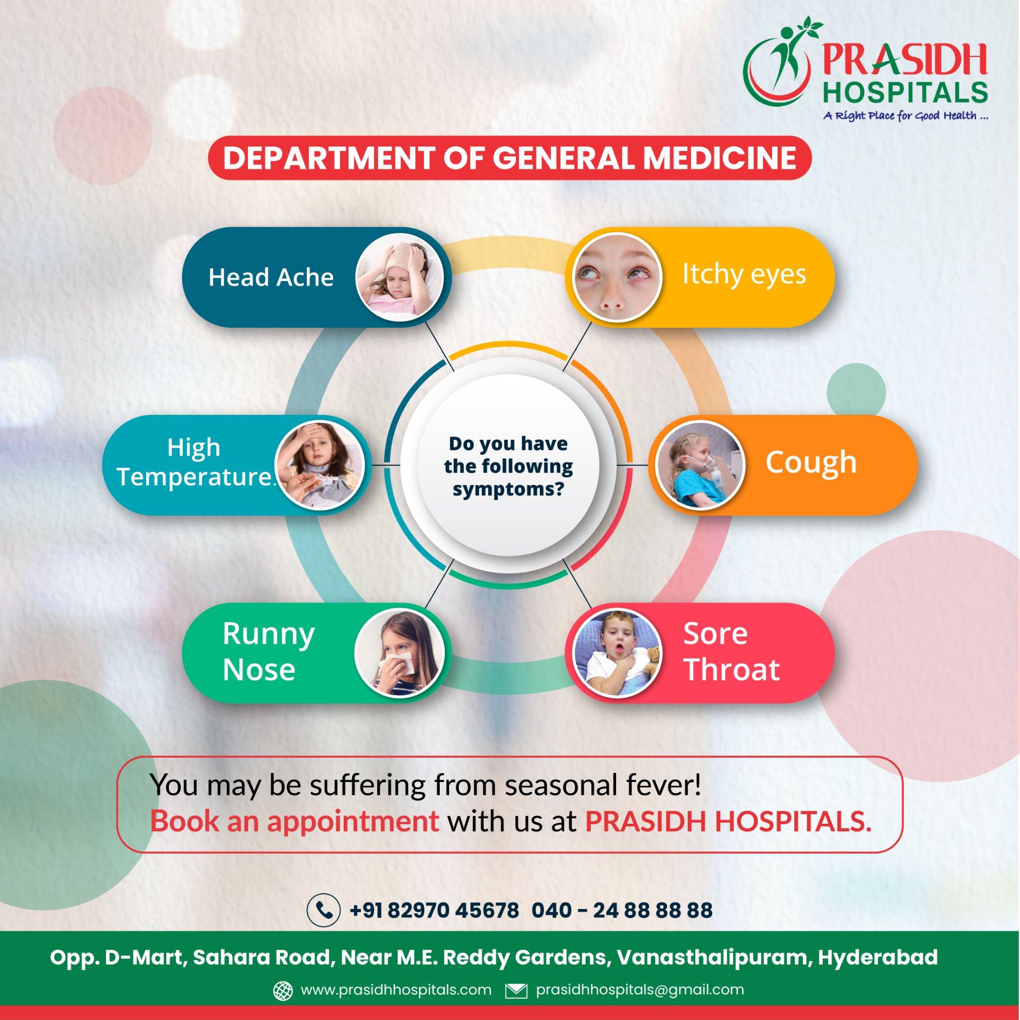 Best General Physician In Lb Nagar - Prasidh HospitalsServicesHealth - FitnessAll Indiaother