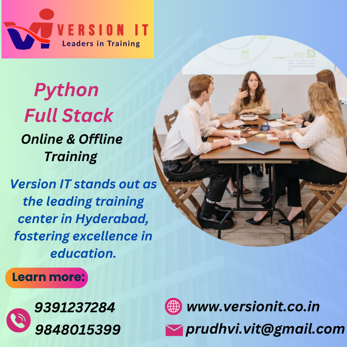 Python Full Stack Training In HyderabadEducation and LearningCoaching ClassesAll Indiaother