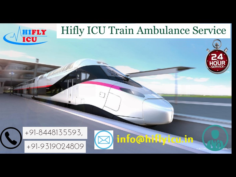 Best ICU Train Ambulance Service in Chennai By Hifly ICU