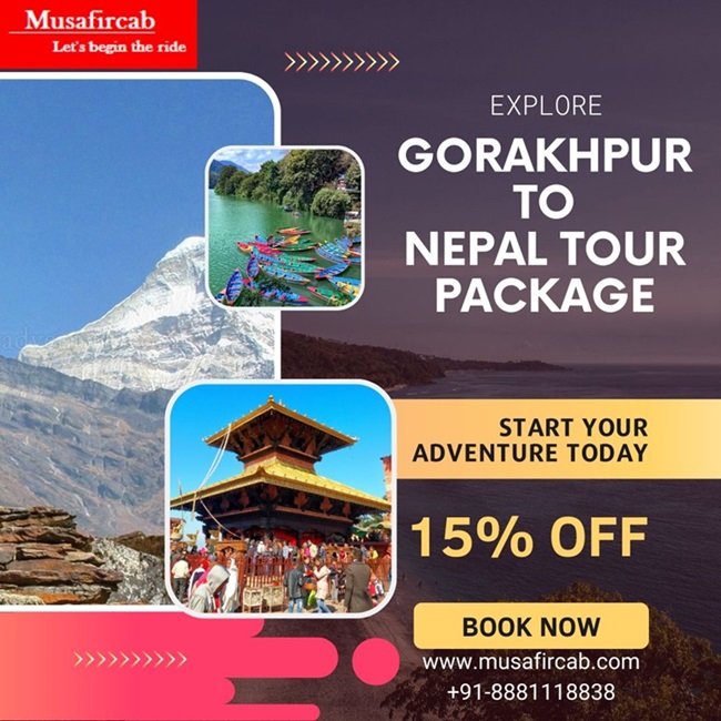 Gorakhpur to Nepal Tour Package, Nepal Tour Package from GorakhpurTour and TravelsVacation RentalsAll Indiaother