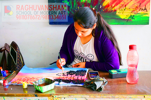 Water Colour Painting Classes in Punjabi Bagh