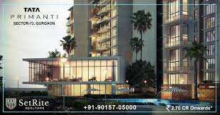 Tata Primanti Vertilla Villas Executive Floors Price GurgaonReal EstateApartments  For SaleGurgaonSushant Lok