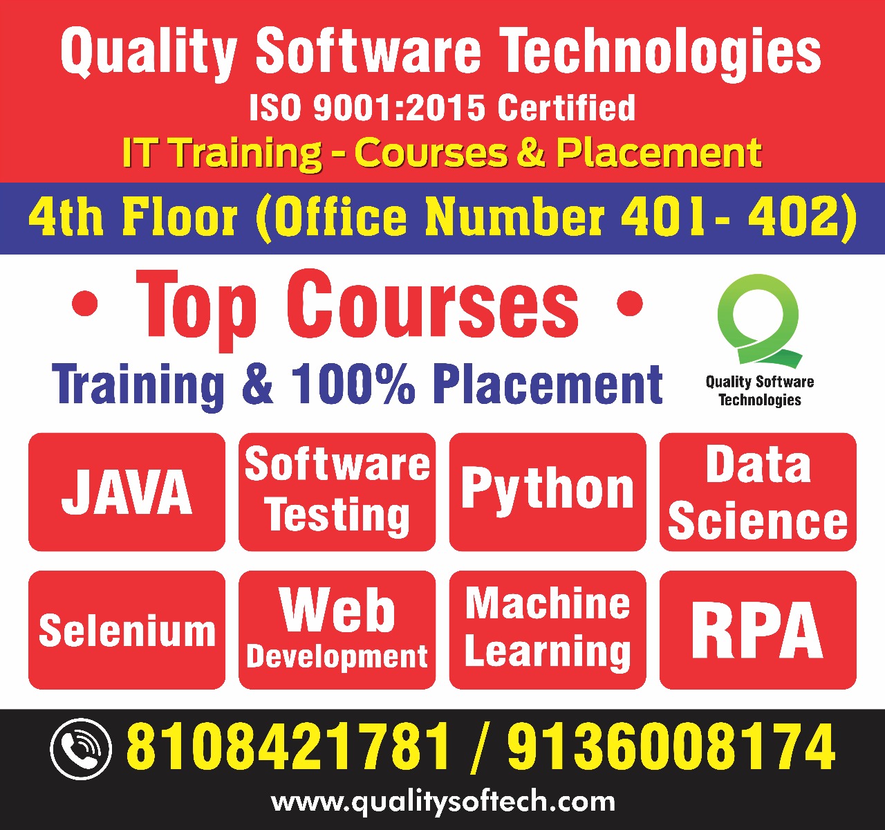 Certified Software Testing course in Mumbai Quality Software TechnologiesEducation and LearningProfessional CoursesAll Indiaother