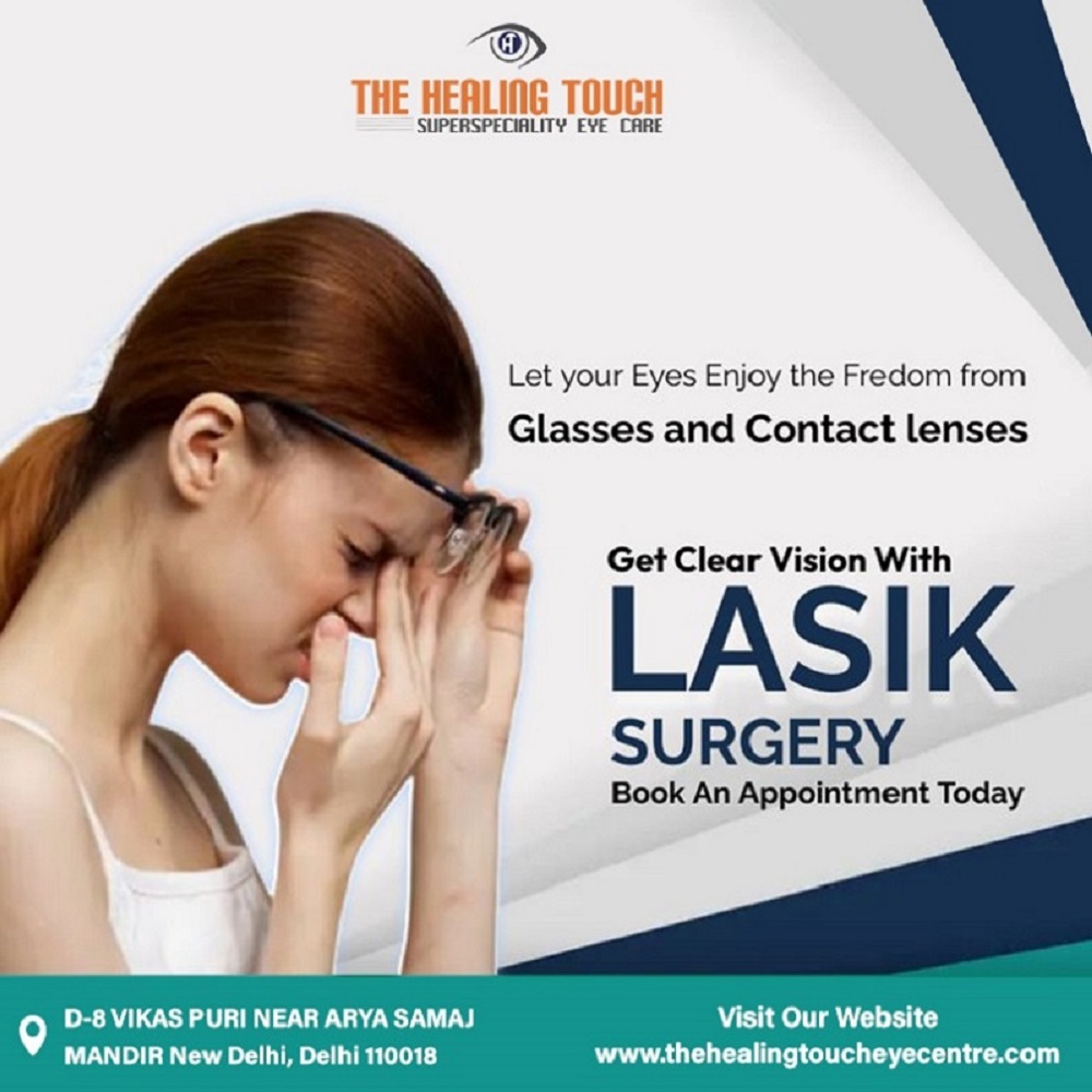 Lasik Surgery in Delhi - Best Laser Eye Surgeon & HospitalHealth and BeautyHospitalsWest DelhiVikas Puri