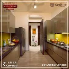 Ambience Creacions 2 3 4 BHK Apartments Price For Sale Gurgaon +91-90157-05000