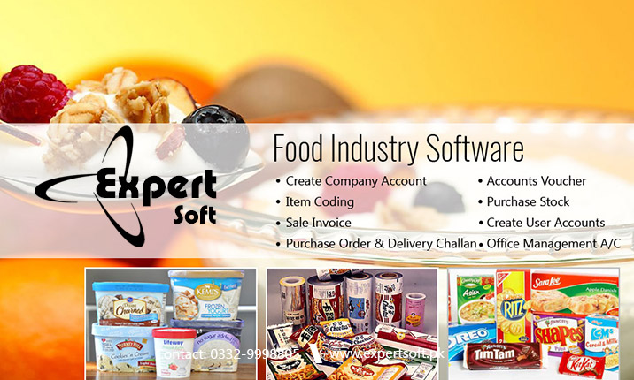 Food Industry Software | Food Manufacturing Software - Expert SoftFoods and DiningFood SnacksCentral DelhiChandni Chowk