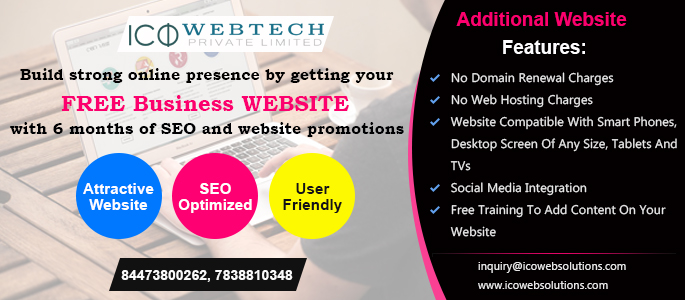 Get Free Business WebsiteServicesBusiness OffersSouth DelhiMalviya Nagar