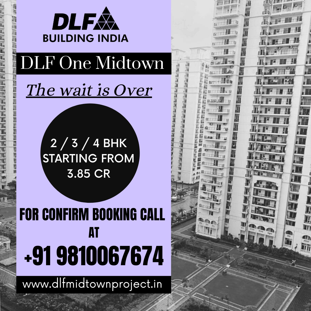 DLF One Midtown - Booking Open | Best Deal Call 9810067674Real EstateApartments  For SaleCentral DelhiOther