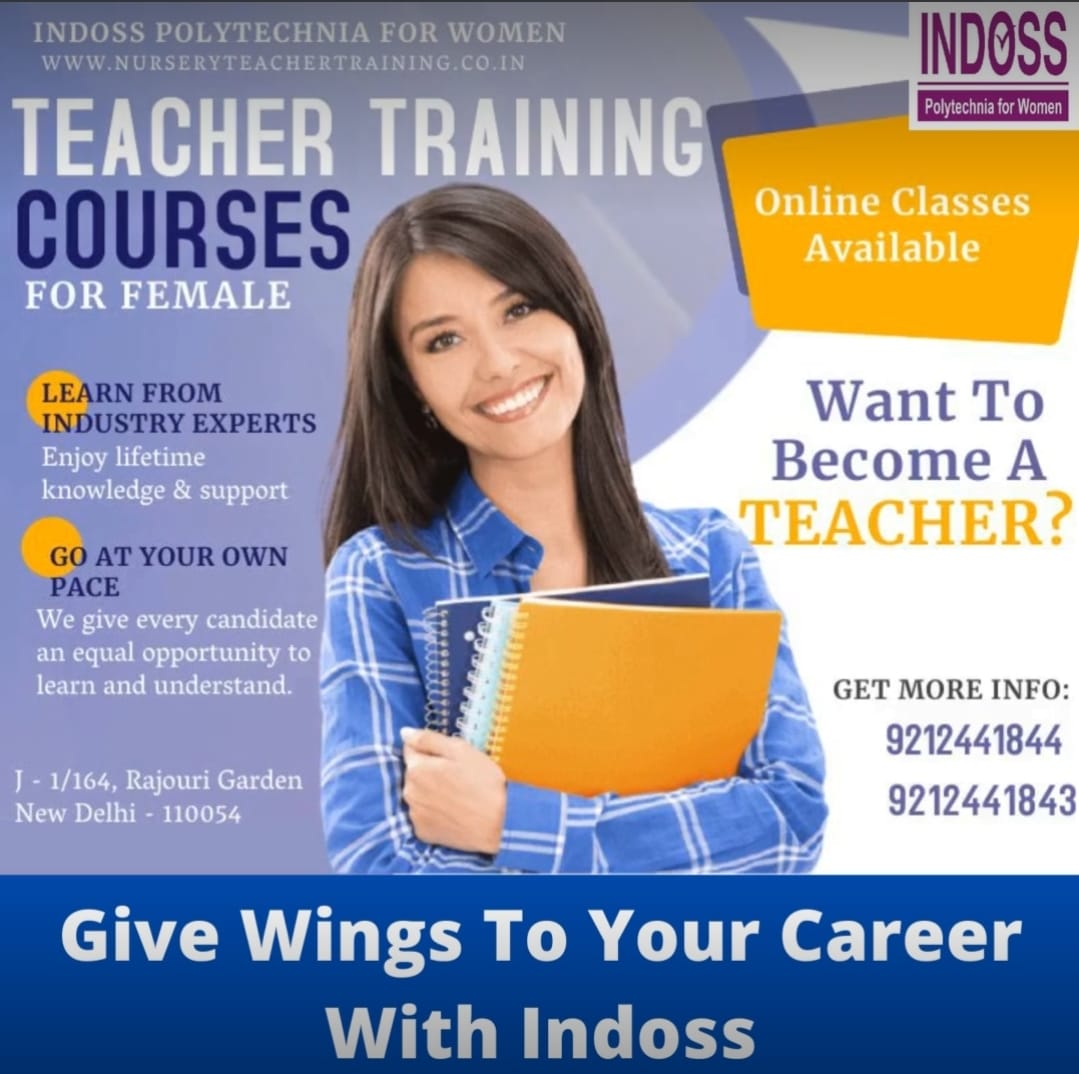 Nursery Teacher Training CoursesEducation and LearningProfessional CoursesWest DelhiRajouri Garden