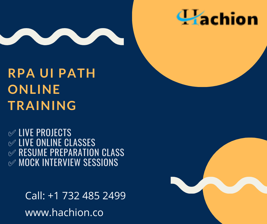 RPA UI PATH Online training | A leading Online Course Provider -HachionEducation and LearningGhaziabadOther