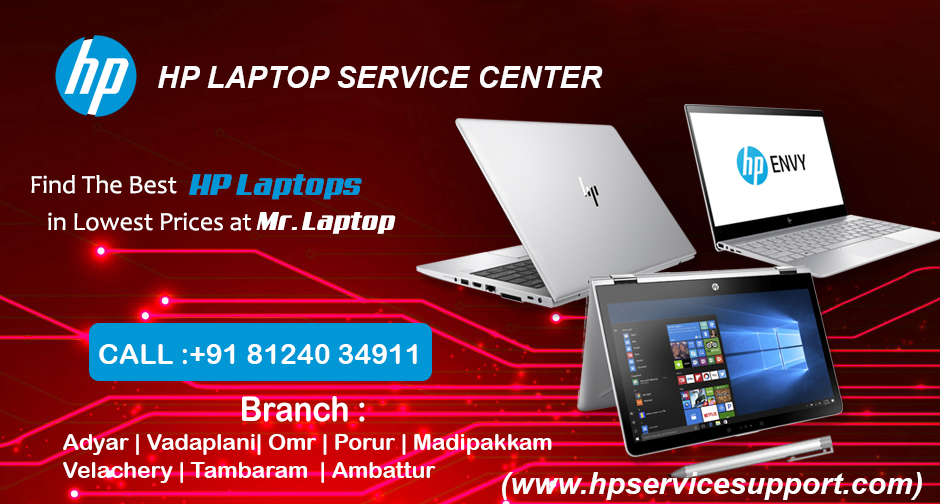 hp Laptop  service center chennaiServicesElectronics - Appliances RepairAll Indiaother