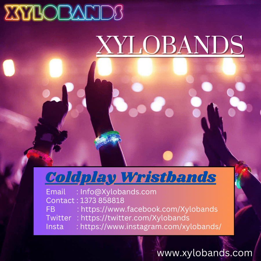 Coldplay Wristbands: Illuminate Your Concert Experience with XylobandsElectronics and AppliancesAccessoriesWest DelhiOther