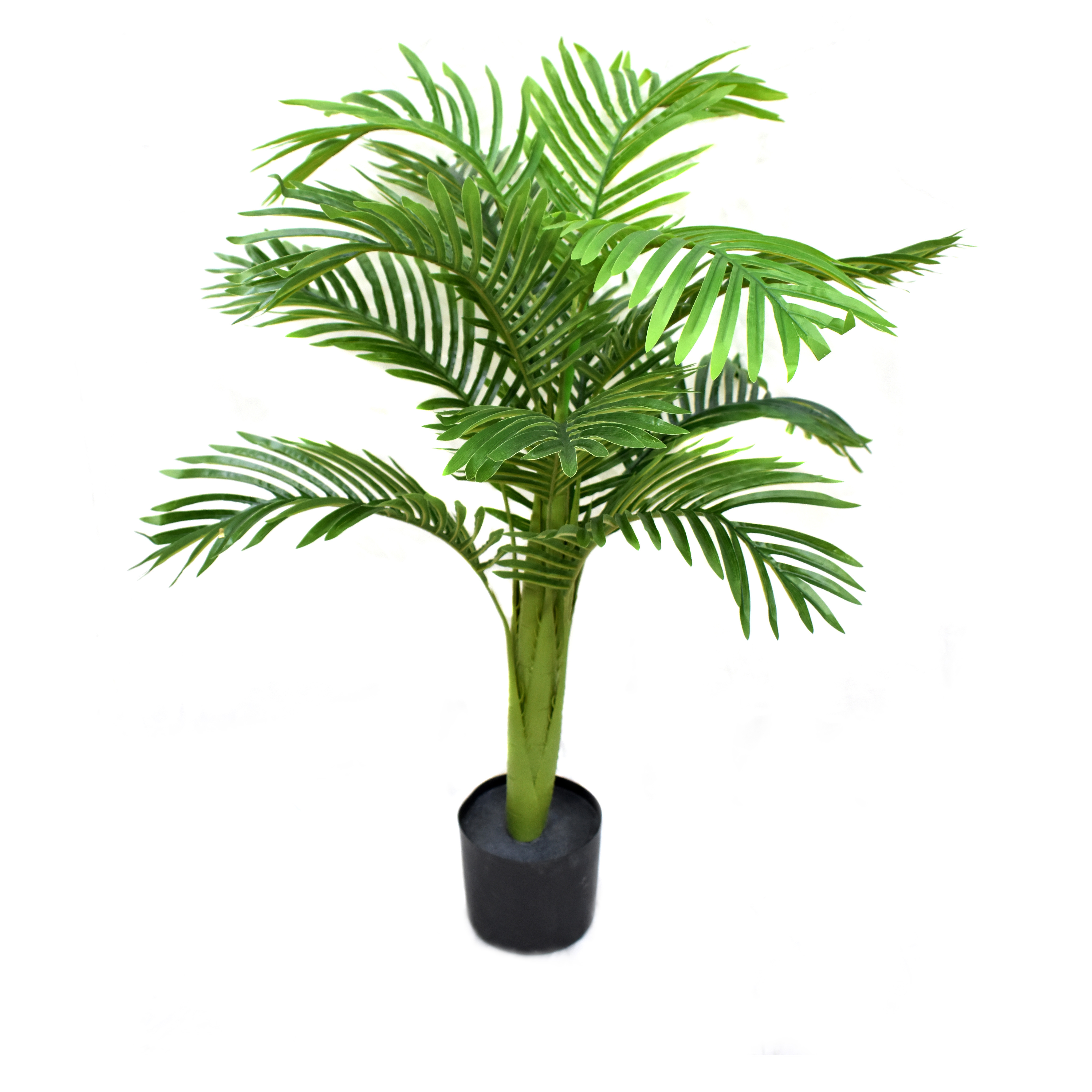 Artificial Areca Palm Tree with Plastic pot (3 Feet)