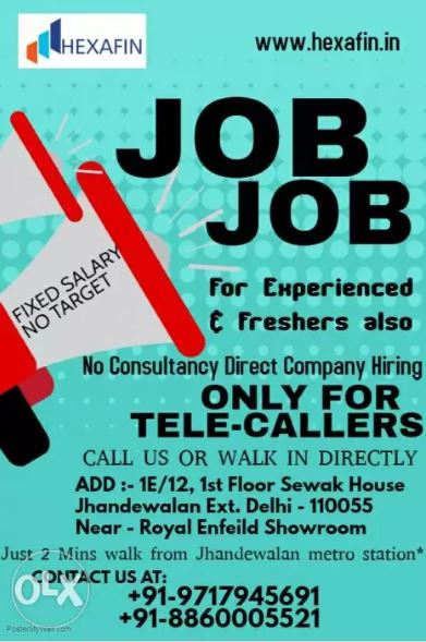 Urgent Hiring for Tele Marketing Executive