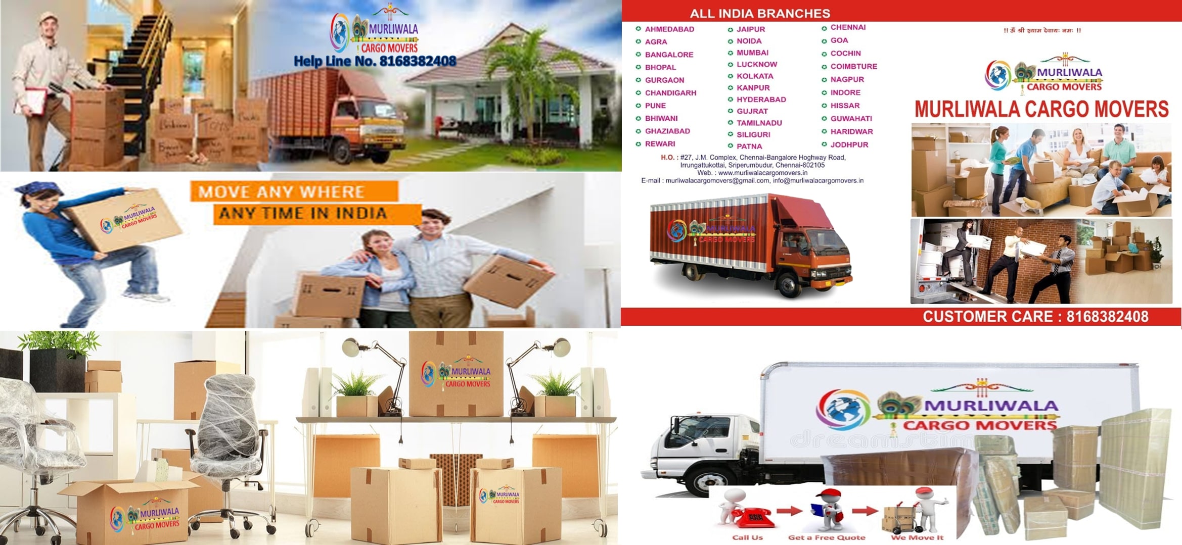 Murliwala Cargo Movers FaridabadServicesMovers & PackersAll IndiaAirport