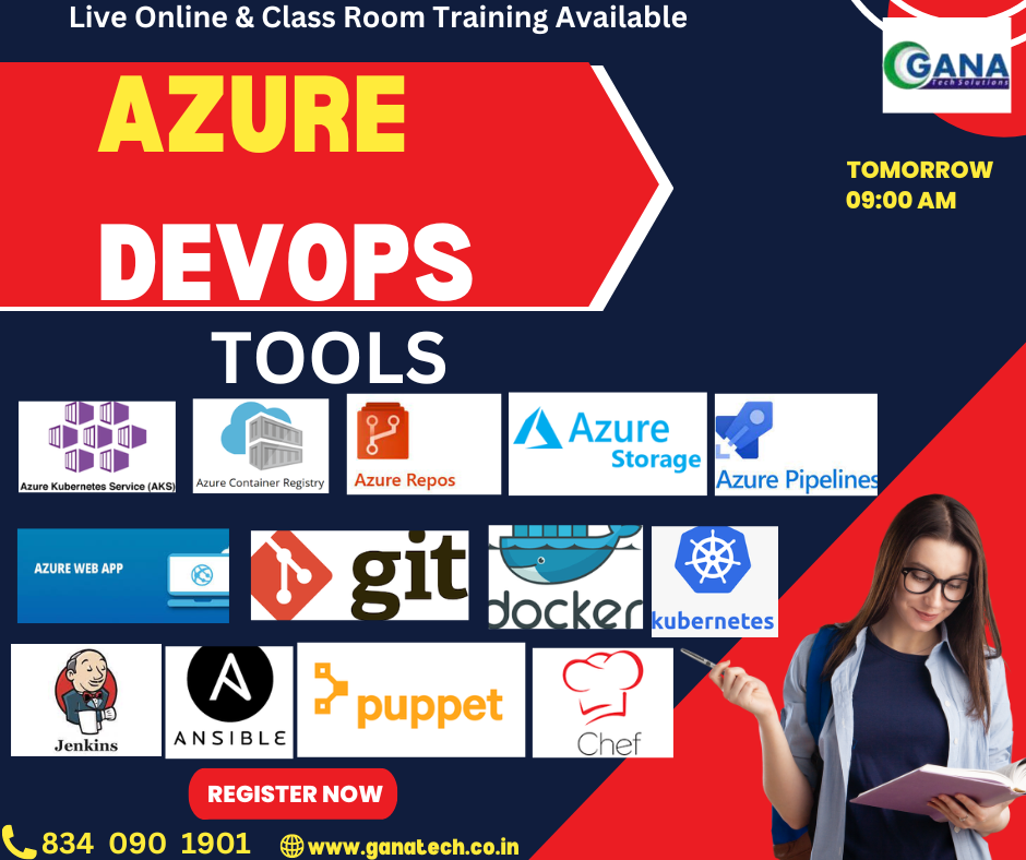 Azure Devops training in Hyderabad | 83409 01901 GanatechEducation and LearningCoaching ClassesAll Indiaother
