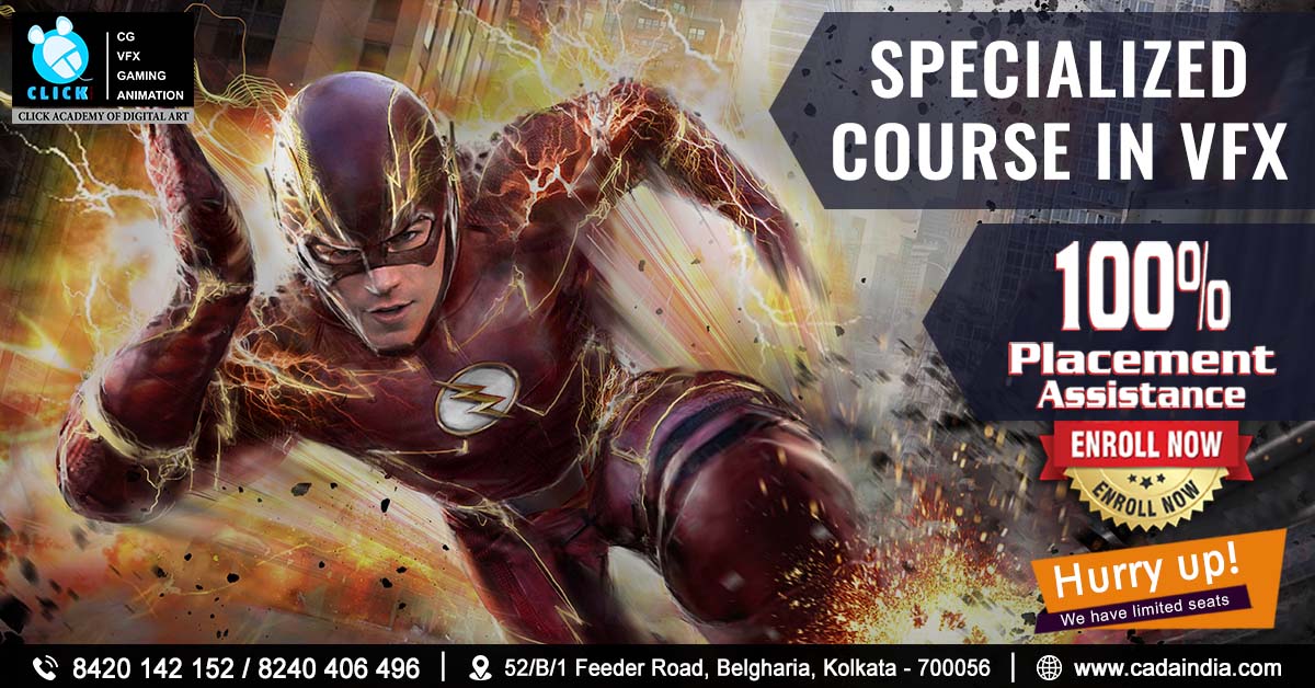 World class training in VFX  - Click Academy of Digital ArtEducation and LearningProfessional CoursesAll Indiaother