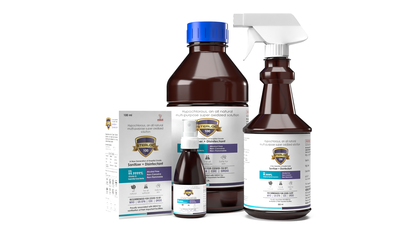 Sterloc Shield: Unleash the Power of HOCL Disinfectant in Our Organic Hand SanitizerHome and LifestyleHouseholdAll Indiaother