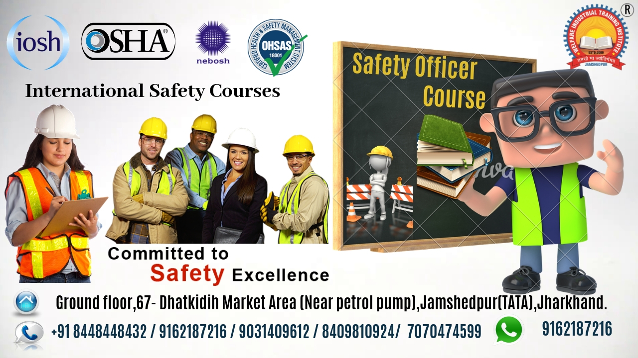 SAFETY / IOSH / OSHA / NEBOSH / JCB / EXCAVATOR / CRANE / DOZER / LODER / FORKLIFT