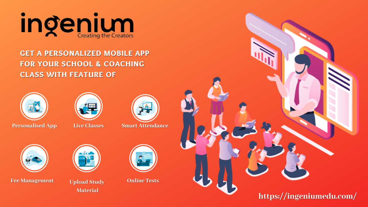 Best Mobile App for coaching center | IngeniumServicesEverything ElseCentral DelhiChandni Chowk