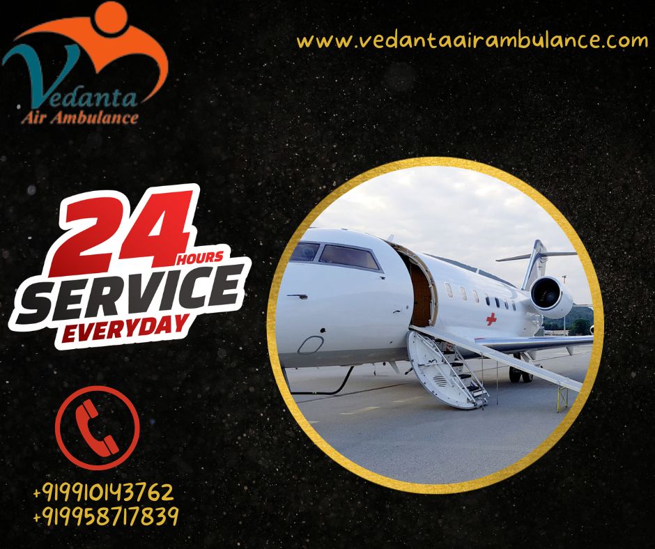 Utilize Vedanta Air Ambulance from Patna with a Suitable Medical SetupServicesHealth - FitnessAll Indiaother
