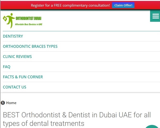 Orthodontist & Dentist in Dubai UAE. Most affordable Dental Clinic for all dental treatments.ServicesHealth - FitnessWest DelhiTilak Nagar