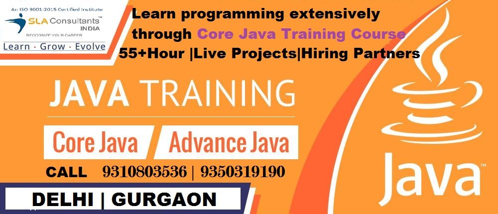 Join Best Java Training Course Provider Institute in Delhi : SLA Consultants IndiaEducation and LearningCoaching ClassesEast DelhiLaxmi Nagar