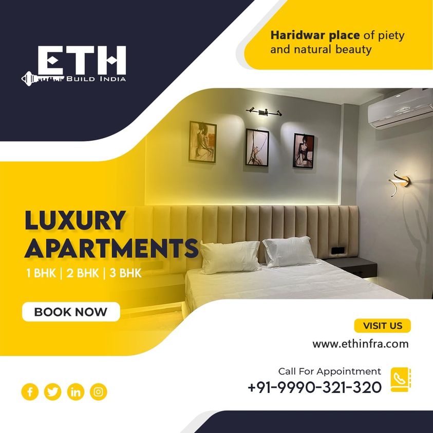Buy 1 BHK | 2 BHK | 3 BHK at the best prices in Haridwar | Emerald Riviera.