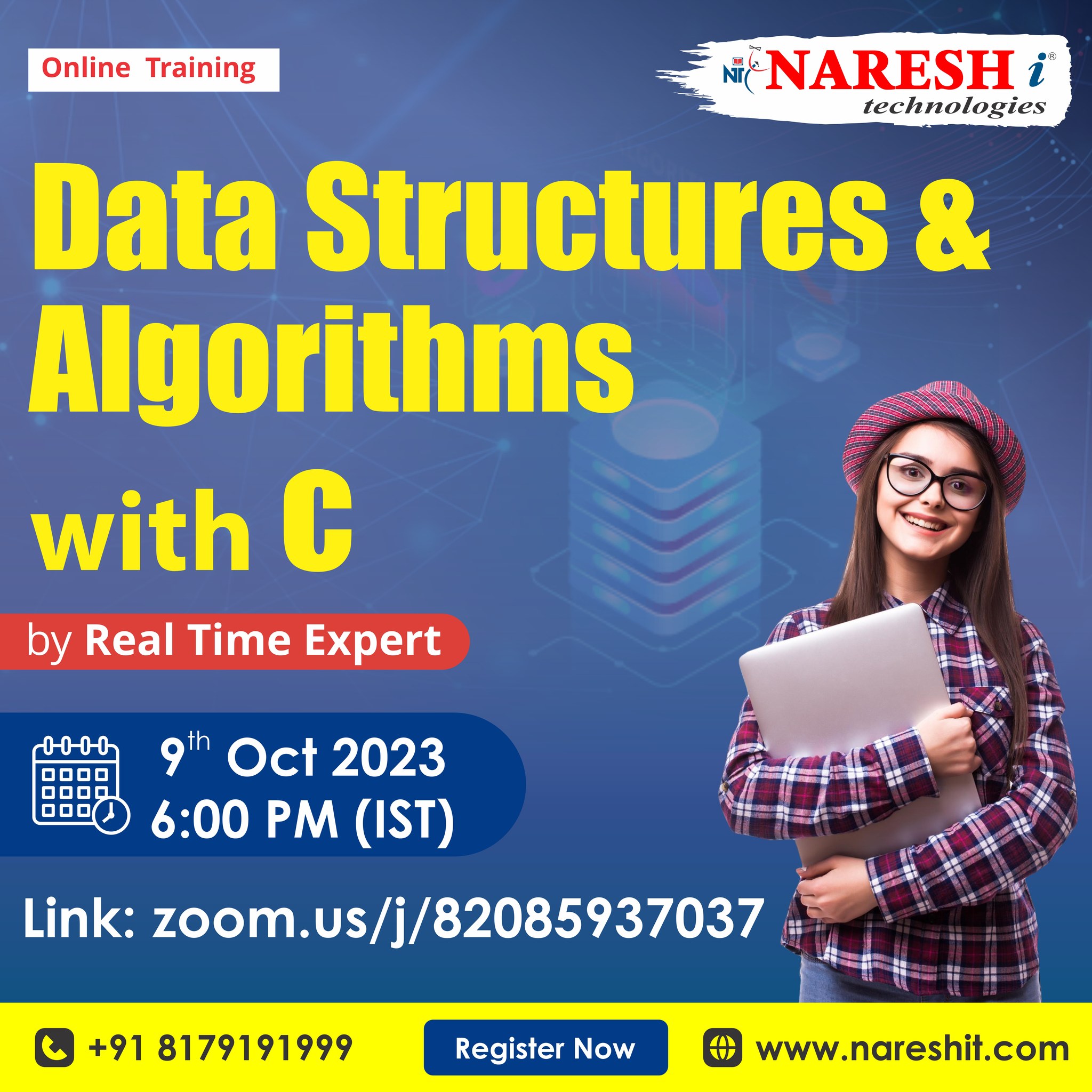 Free Online Demo On Data Structures & Algorithms Using CEducation and LearningAll India