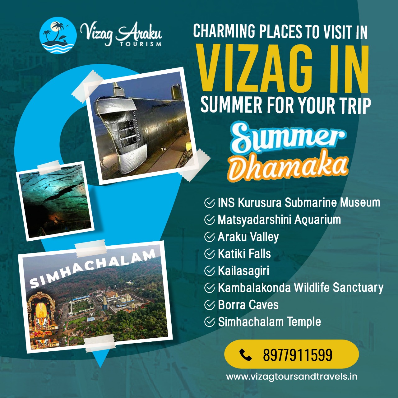 Araku Trip Packages | Vizag Tours & TravelsTour and TravelsTour PackagesFaridabadChandpur