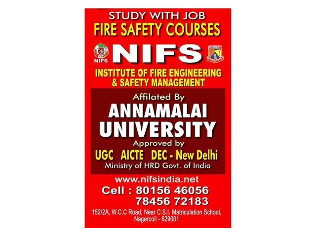 International safety courses in nagercoilEducation and LearningDistance Learning CoursesAll Indiaother