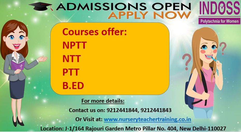 Institute for Teacher Training CoursesEducation and LearningProfessional CoursesWest DelhiRajouri Garden