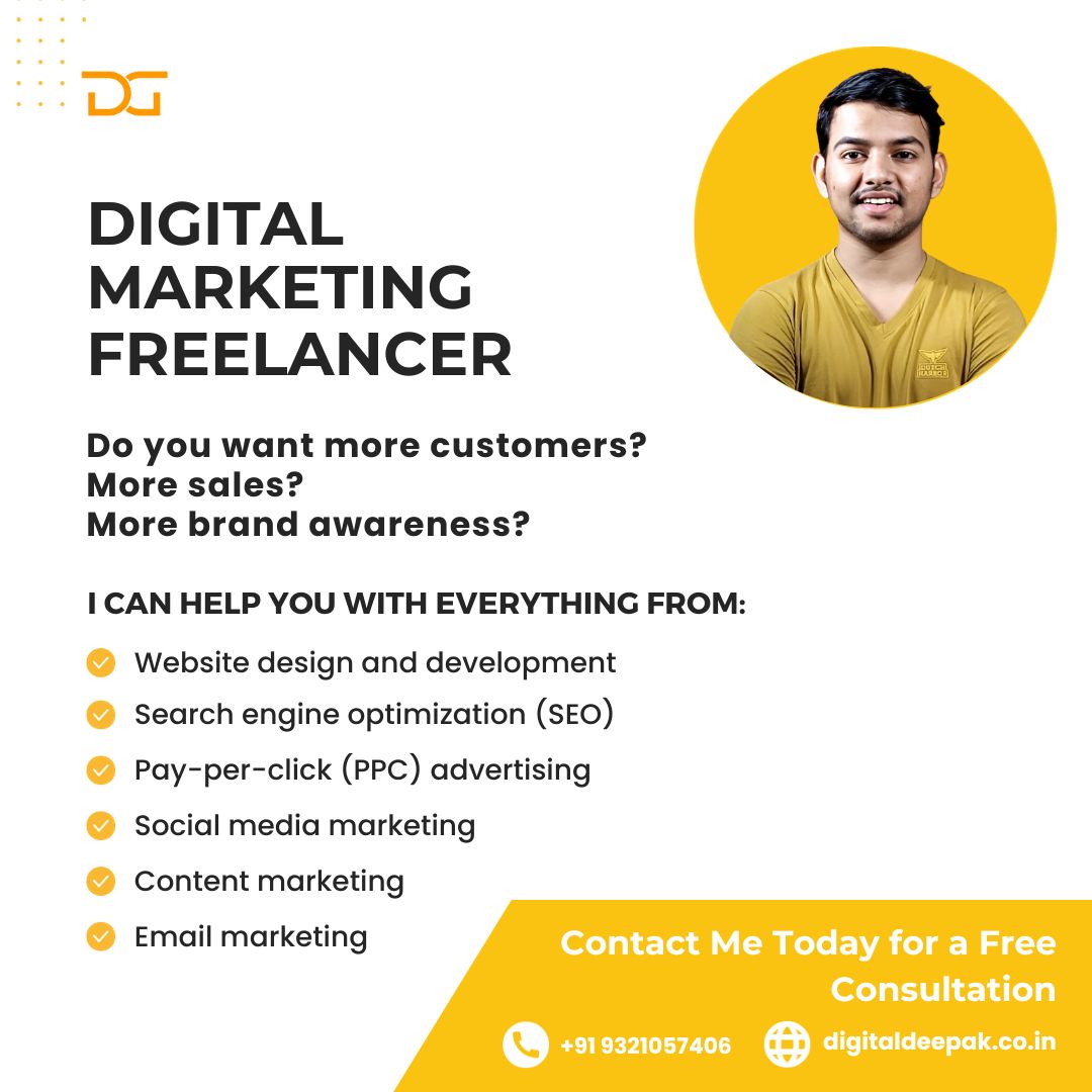 Digital Deepak Ghorpade | Digital Marketing Freelancer in MumbaiServicesAdvertising - DesignAll Indiaother