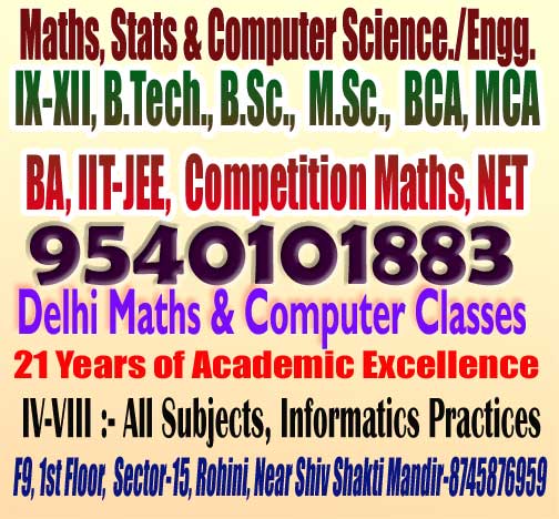Maths CoachingEducation and LearningCoaching ClassesNorth DelhiPitampura