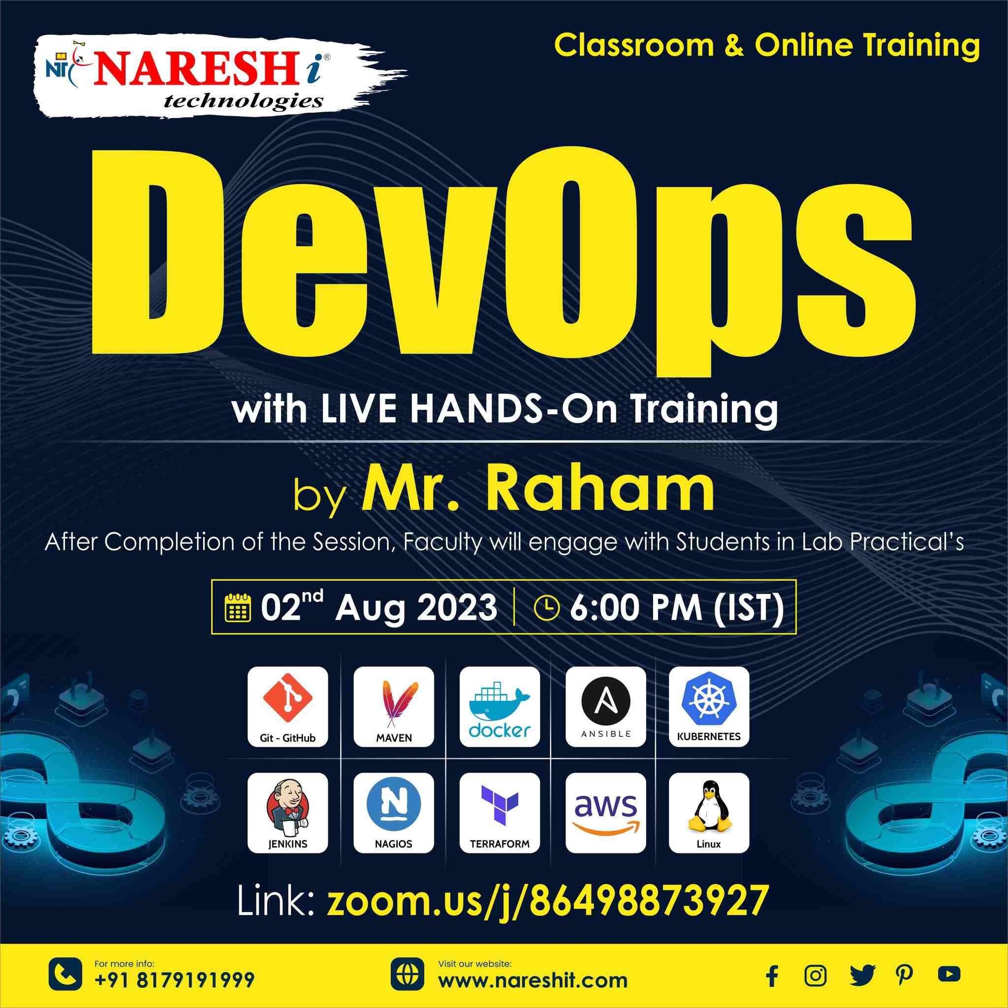 Free Demo On DevOps - Naresh ITEducation and LearningWorkshopsAll IndiaAmritsar