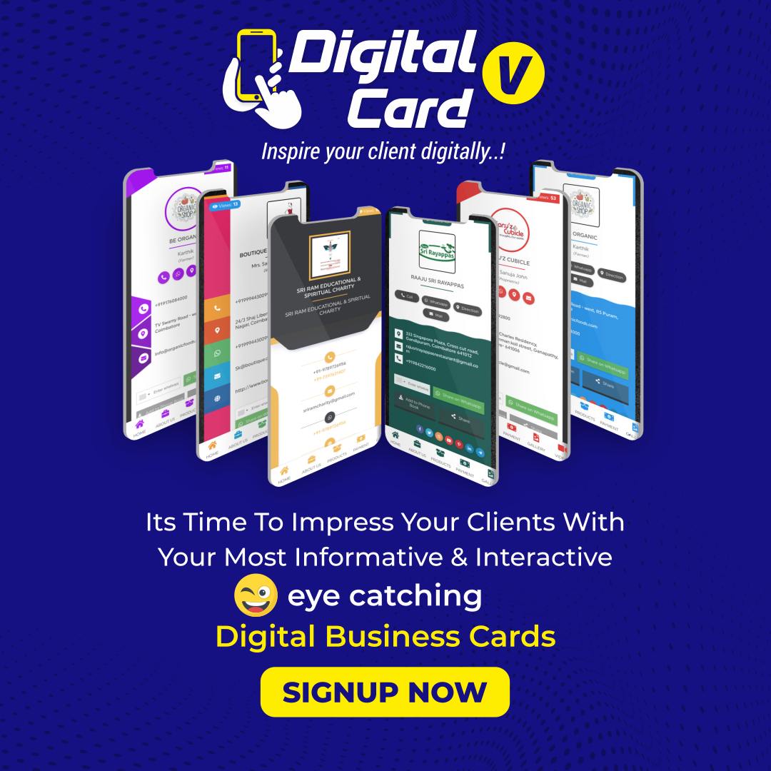 Digital Visiting CardServicesEverything ElseCentral DelhiSadar Bazar